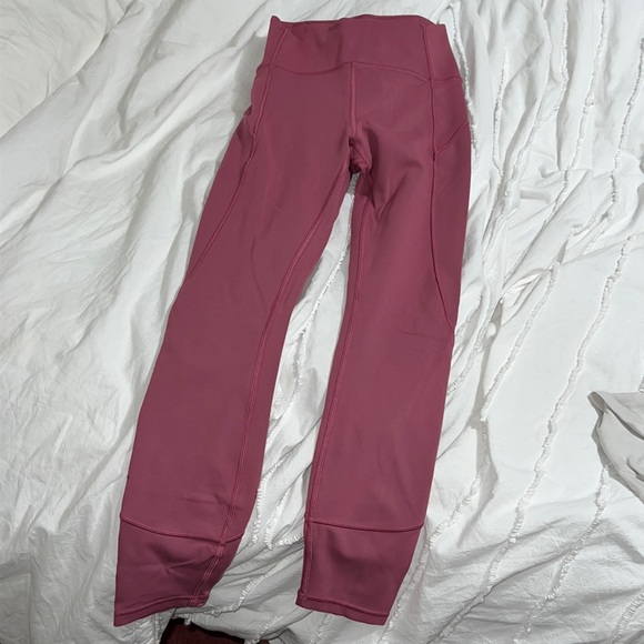 Lululemon pink align leggings - Picture 1 of 3